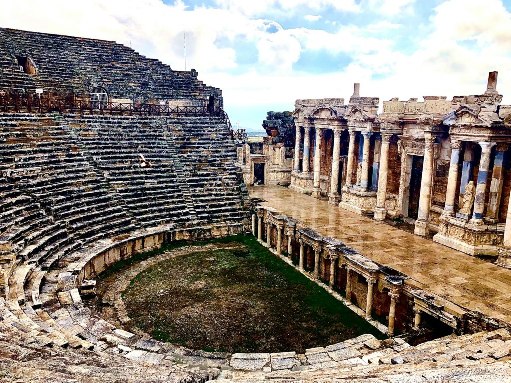 Kota Tua Hierapolis empty brown stadium during daytime - Author Özcan ADIYAMAN