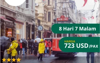 LAND ARRANGEMENT ISTANBUL TURKI 8 HARI 7 MALAM